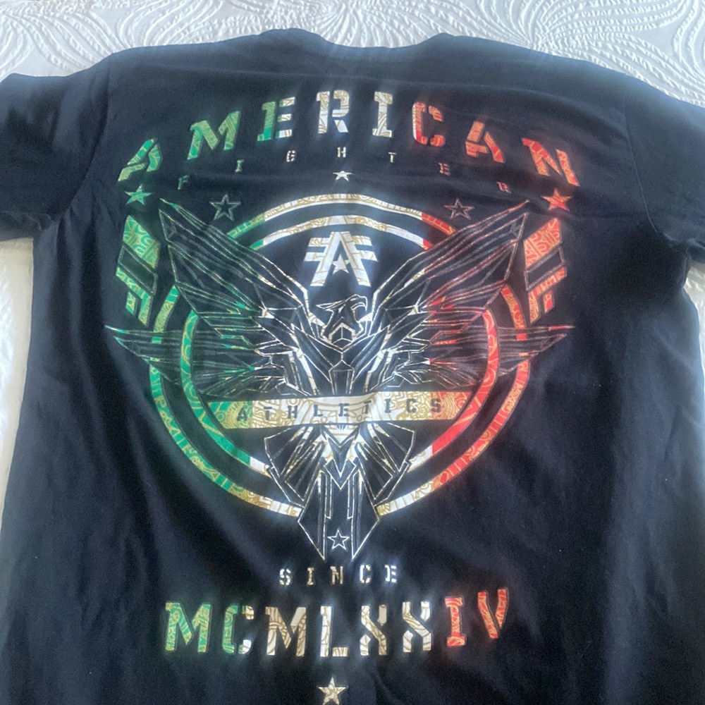 American fighter shirt